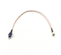 Wodsty Cavo adattatore per antenna auto Fakra C su SMA RG316 rame