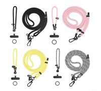 Wodsty Cinghia di sicurezza per Insta360 X5, cinturino leggero anti-smarrimento con montaggio semplice, accessorio sportivo ideale per fotocamere d'azione, giallo (nero)