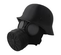 Wodsty Copertura per gancio di traino per cappuccio protettivo con casco e visiera, colore degli occhi personalizzabile per gancio di traino in plastica accessorio per montaggio