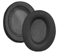 Wodsty Cuscinetti auricolari compatibili per cuffie Srhythm NC25/NC35, imbottitura in pelle proteica resistente, colore nero (B)