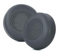 Wodsty Cuscinetti auricolari compatibili per Logitech Zone Wireless Plus, cuscinetti di ricambio durevoli in PU e nylon, facile sostituzione nero grigio (titanio PU)