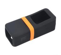 Wodsty Custodia in silicone per UGREEN Nexode Powerbank 20000 mAh 165 W, robusta custodia protettiva con bordo rialzato, custodia da viaggio viola (nero)