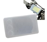 Wodsty Custodia in silicone S866, display LCD elettrico, per bicicletta, scooter, impermeabile, antipolvere, resistente all'allungamento, 8,3 x 4,8 cm