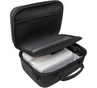 Wodsty Custodia per Canon per Selphy CP1500, robusta custodia protettiva in EVA, resistente alla pressione e agli urti, ideale per i viaggi, 25 x 18 x 13 cm, grigio (nero)