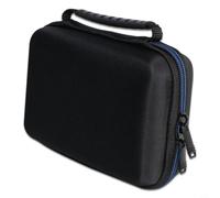Wodsty Custodia protettiva impermeabile per Nintendo per 3ds XL, robusta custodia in EVA con scomparto per accessori e porta carte, custodia antiurto blu (blu)