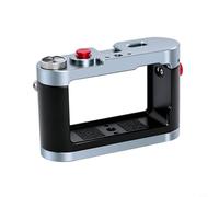 Wodsty Custodia protettiva in metallo per fotocamera DJI Action 6, resistente agli urti, in lega di alluminio con chiusura magnetica, impugnatura ergonomica per riprese di film d'azione