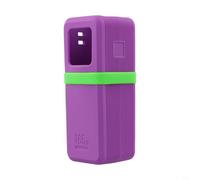 Wodsty Custodia protettiva in silicone per UGREEN Nexode Power Bank 20000 mAh 165 W, custodia antigraffio con bordo rialzato, borsa compatta per viaggi, viola