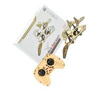 Wodsty DIY per kit di costruzione in legno con telecomando per bambini | per droni in legno, kit di costruzione telecomandato fai da te quadricottero per bambini pedagogico telecomandato per legno