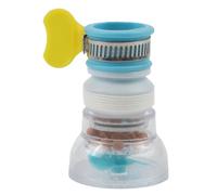 Wodsty Filtro acqua rubinetto aeratore attacco con rotazione a 360 gradi, design a prova di fusciacca per lavello da cucina e rubinetto del bagno, consente di risparmiare acqua 40% -70%, adatto per