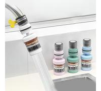 Wodsty Filtro per rubinetto da cucina, resistente agli spruzzi, blu | Filtro per rubinetto da cucina, resistente agli spruzzi, blu