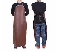 Wodsty Grembiule protettivo per saldatore, 100 x 65 cm, resistente | Grembiule da saldatore ad alte prestazioni, 1 m, ignifugo, resistente all'olio e agli acidi, per cucina e officina