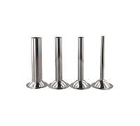 Wodsty Imbuto per salsicce in acciaio inox 8# per tritacarne, argento, durevole, resistente alla ruggine, semplice da pulire con ugello per un riempimento senza disordine