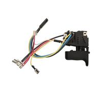 Wodsty Interruttore per Makita 6506549 HR202D BHR202RFE DHR202 Z, interruttore di scatto di ricambio 16 A 7,2-24 V per martello perforatore, accessorio nero
