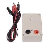 Wodsty Kit tester cicalino 9 V per diagnostica di cablaggio automobilistico, chker di continuità con allarme acustico e indicatore di luce visiva, per robusto materiale ABS nero per test cavi auto e