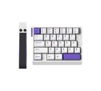 Wodsty M30HE Tastiera meccanica compatta a 29 tasti cablata 8K Hz precisione 0,01 mm per alloggiamento in ABS per gamer e-Sport bianco (bianco)