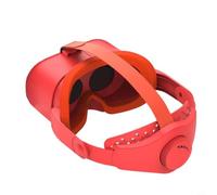 Wodsty Occhiali per realtà virtuale per Nintendo Switch, ottica regolabile e cinghia stabile, materiale ABS leggero, formato portatile, 21,6 x 20,2 x 11,3 cm, rosso/bianco (arancione e blu)