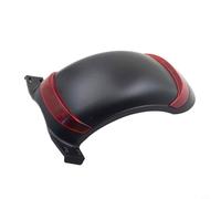 Wodsty Parafango anteriore e posteriore per scooter elettrico Zero da 25,4 cm, in plastica ABS con riflettore, facile da installare, per pezzi di ricambio Fender nero rosso (parafango posteriore)