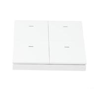 Wodsty per tuya per zigbee 3.0 scena controller 4 tasti, 12 programmi per Smart Life, stampante compatta da parete in ABS per domotica, richiede hub, bianco