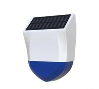Wodsty per tuya per zigbee allarme esterno solare resistente alle intemperie Smart Home allarme sirena esterna con segnale luminoso impianto di allarme radio protezione giardino