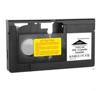 Wodsty per vhs-C, adattatore a cassetta portatile, convertitore vhs-C a vhs per vecchi per registrazioni videocamere, facile inserimento, nero