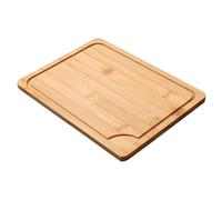 Wodsty Piatto da bistecca in legno massello per cucina occidentale, vassoio da portata e taglio, design moderno minimalista, 28 x 21 x 1,2 cm, 36 x 24 x 1,2 cm, 40 x 28 x 1,2 cm