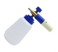 Wodsty Pulitore a pressione cannone per schiuma 1L anima in ottone robusto | Lega di alluminio, nucleo in ottone, resistente all'usura, indeformabile, capacità di 1 l, per schiume spesse
