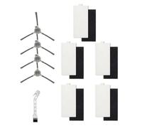 Wodsty Reacement - Set di spazzole laterali per Lefant M1 e M2 Pro Ro Uum Clner, 4 spazzole laterali + 1 spazzola per addominali robusti, setole profonde per tappeti e pavimenti duri