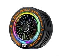 Wodsty Refrigeratore cellulare per ki magnetico semiconduttore RGB | Controllo della temperatura KI, doppio montaggio magnetico e clip, nucleo di raffreddamento TEC, luce RGB dinamica