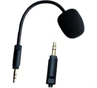 Wodsty Ricambio per microfono, tubo flessibile in metallo per cuffie da gioco Logitech G735, microfono con riduzione del rumore