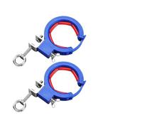 Wodsty Rullo portacavi con asse in acciaio inox, capacità di carico 25 kg, per guida cavi interni ed esterni, confezione da 2