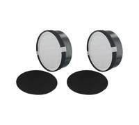Wodsty Set di 2 filtri di ricambio HEPA con carbone attivo, compatibili con purificatori d'aria Levoit LV-H132 e LV-H132-RF, per la rimozione di odori domestici allergici, polvere, fumo