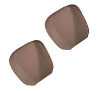 Wodsty Set di cuscini per auto, ventilati e brthable, design per tutti i figli, colore marrone o nero, 48 x 52 cm, adatti per la maggior parte dei veicoli