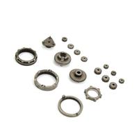 Wodsty Set di ingranaggi di riduzione autobloccanti per trapano elettrico senza spazzole, kit di ingranaggi in metallo per fai da te e riparazioni domestiche