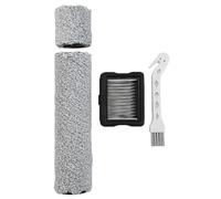 Wodsty Set di spazzole di ricambio, filtro per Eureka RapidWash 630/NEW630/NEW630PL Cordless Wet Dry Cleaner, setole morbide ad alta densità delicate su pavimenti duri, mantiene forti prestazioni di