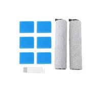Wodsty Spazzola a rullo, kit di filtri per aspirapolvere Tineco IFloor 2 Cordless Wet Dry con setole morbide ad alta densità, delicato su parquet, pavimenti in marmo, con 2 spazzole a rullo, 6 spugne
