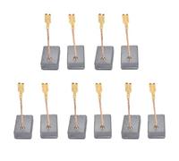 Wodsty Spazzole di carbone per Bosch GWS 13-125 CI CIX e GWS 17-125 CIE Smerigliatrice angolare 6x11x15mm Ricambio 1607000V37 Parti del motore in grafite a bassa scintilla durevole nero grigio