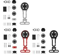 Wodsty Supporto universale per bicicletta in alluminio, supporto per | Supporto universale per computer da bicicletta, in alluminio, per Garmin Wahoo con supporto centrale