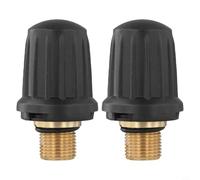 Wodsty Tappo di sicurezza nero con anello O-per pulitore a vapore Karcher 4.590-105.0 6.363-279.0 per modelli SC1, SC2, SC3, SI2125, facile da installare (confezione da 2)