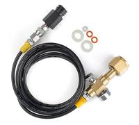 Wodsty Tubo di riempimento ad alta pressione CGA320 per SodaStream, kit adattatore rapido da 2 m per cilindri commerciali da 5 a 50 libbre