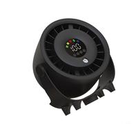 Wodsty Ventilatore da tavolo USB silenzioso con 100 livelli e funzione nebbia, refrigeratore d'aria portatile con grande serbatoio dell'acqua per ufficio e campeggio (nero)