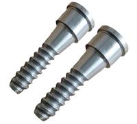 Wodsty Vite di sicurezza per tarlo per mandrino per tornio legno, compatibile con 952,5 cm/1,079,5 cm/139,7 cm, per il montaggio sicuro di piccoli spazi vuoti nella tornitura del legno