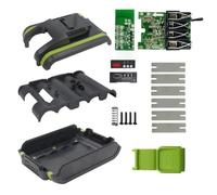Wodsty WA3530 Custodia per batteria agli ioni di litio PCB Circuito per Worx 20V Accessori per utensili elettrici WA3596, 10-Core/5-Core, Parte di ricambio in plastica