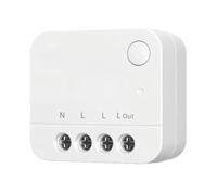 Wodsty Zigbee 3.0 - Modulo di misurazione della potenza 16 A per Home | Contatore compatto Zigbee 16 A, monitor di energia per installazione di retrofit Home Assistant