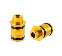 Woedpez 12/15mm A 9mm Assi Passanti Rilascio Rapido Hub Adattatori di Conversione Testa Sedile Accessori Biciclette Durevole Smontaggio Rapido Testa Sedile
