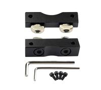 Woedpez 2 Pezzi Migliorato Motore Passo-Passo Supporto Fisso In Lega Di Alluminio Per Assi CR10 Z Profilo Alluminio Stampante 3D