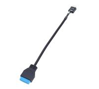 Woedpez 20 pin 19 pin USB 3 0 femmina a 9 pin USB 2 0 maschio scheda madre cavo adattatore cavo computer cavi connettori scheda madre