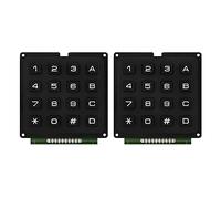 Woedpez 4x4 Matrizen Array 16 tasti Tastiera Modulo tastiera 16 tasti MCU Tasti a membrana Tastiera elettrica