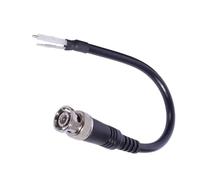 Woedpez BNC Connettore Femmina Pigtail Cavo Coassiale Spina Prolunga Con Fine Filo Bianco Per Il Collegamento Di Telecamere CCTV