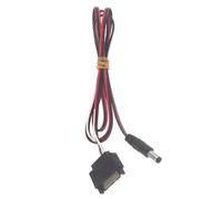 Woedpez Cavo di alimentazione da 12 V 5 5 mm x 2 5 mm spina 12 V 5 A 5525 connettori cavo per computer striscia LED 100 cm
