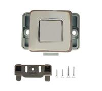 Woedpez Lucchetto a pressione facile da usare, durevole, serratura compatta e affidabile, pratica serratura a bottone mantiene i vostri oggetti al sicuro e protetti